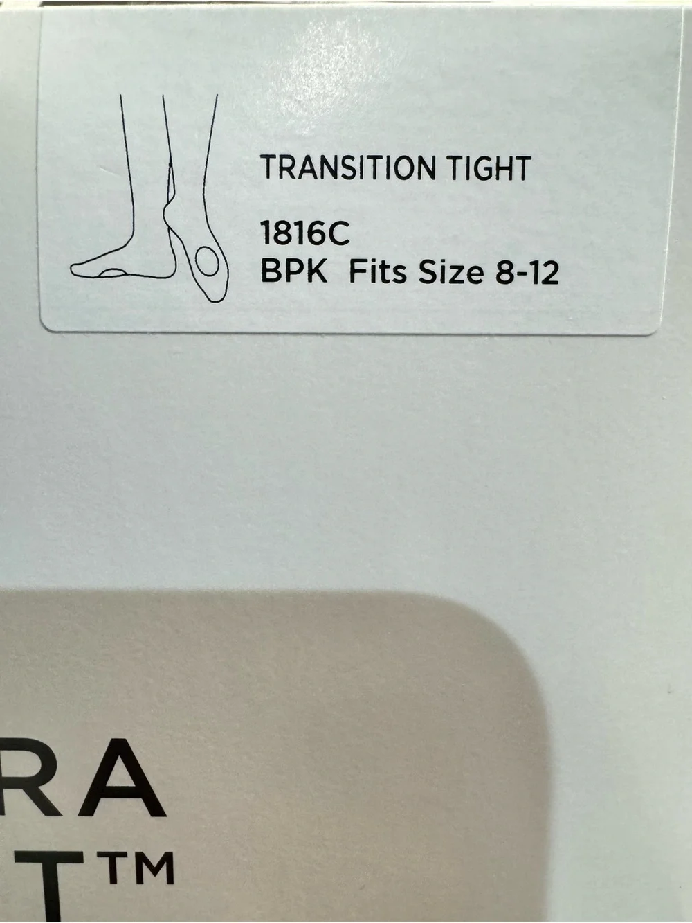 Capezio Ultra Soft Transition Dance Tights Pink Child 8-12